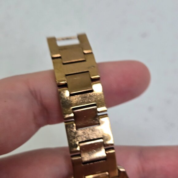 Fossil Women's Jesse Rose Gold-Tone Stainless Steel Bracelet Watch 34mm ES3020 - Picture 13 of 15